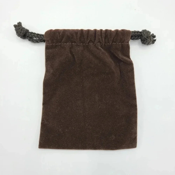 Michael Kors Drawstring Jewelry Watch Dust Bag Brown Small - Picture 2 of 3